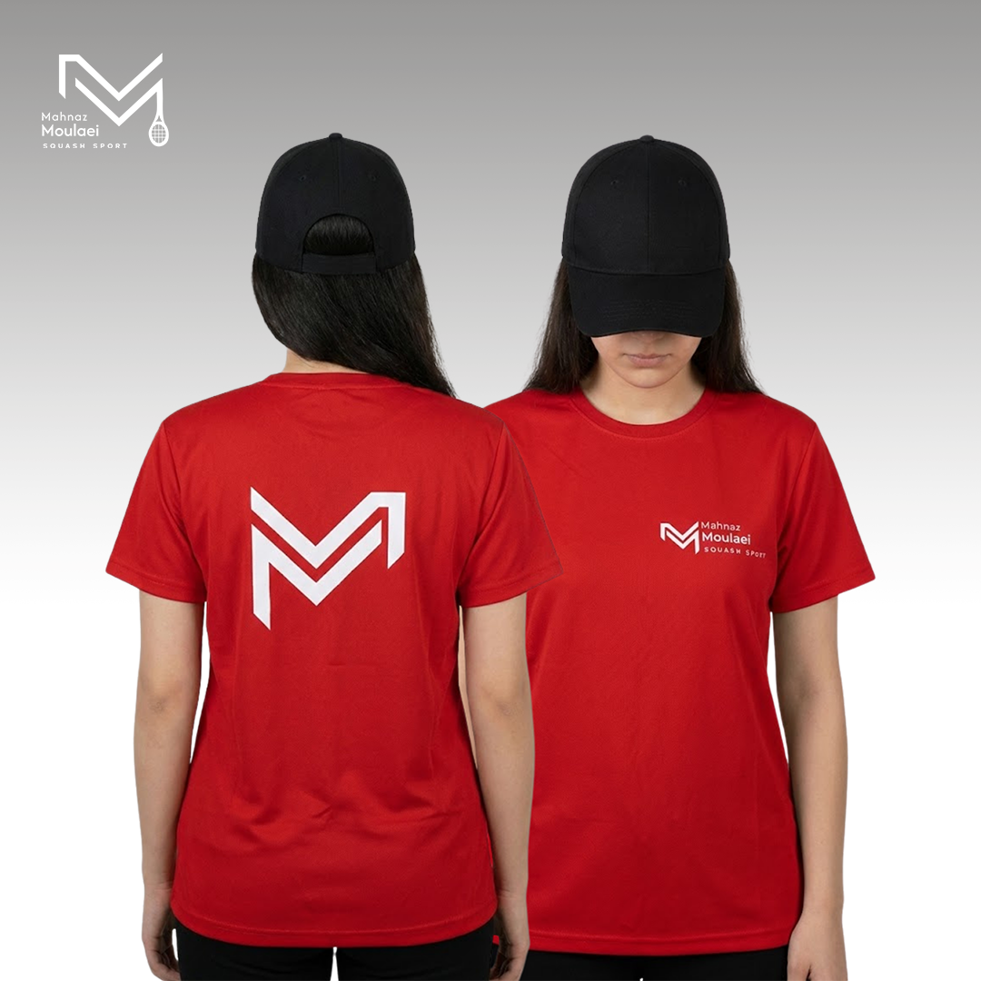 خرید تیشرت تیم اسکواش مجموعه مهناز مولایی