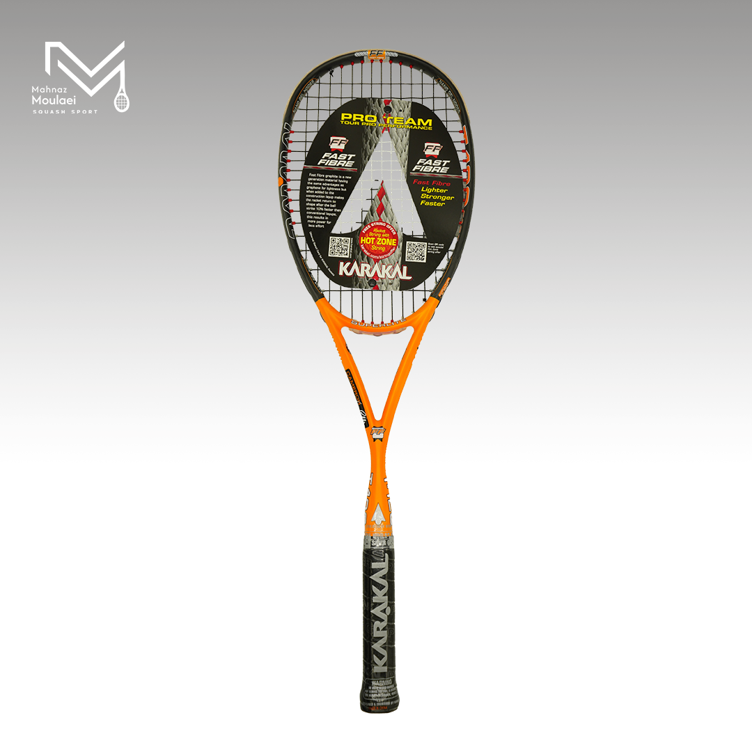 خرید راکت اسکواش برند کارکال مدل KARAKAL T-120-FF