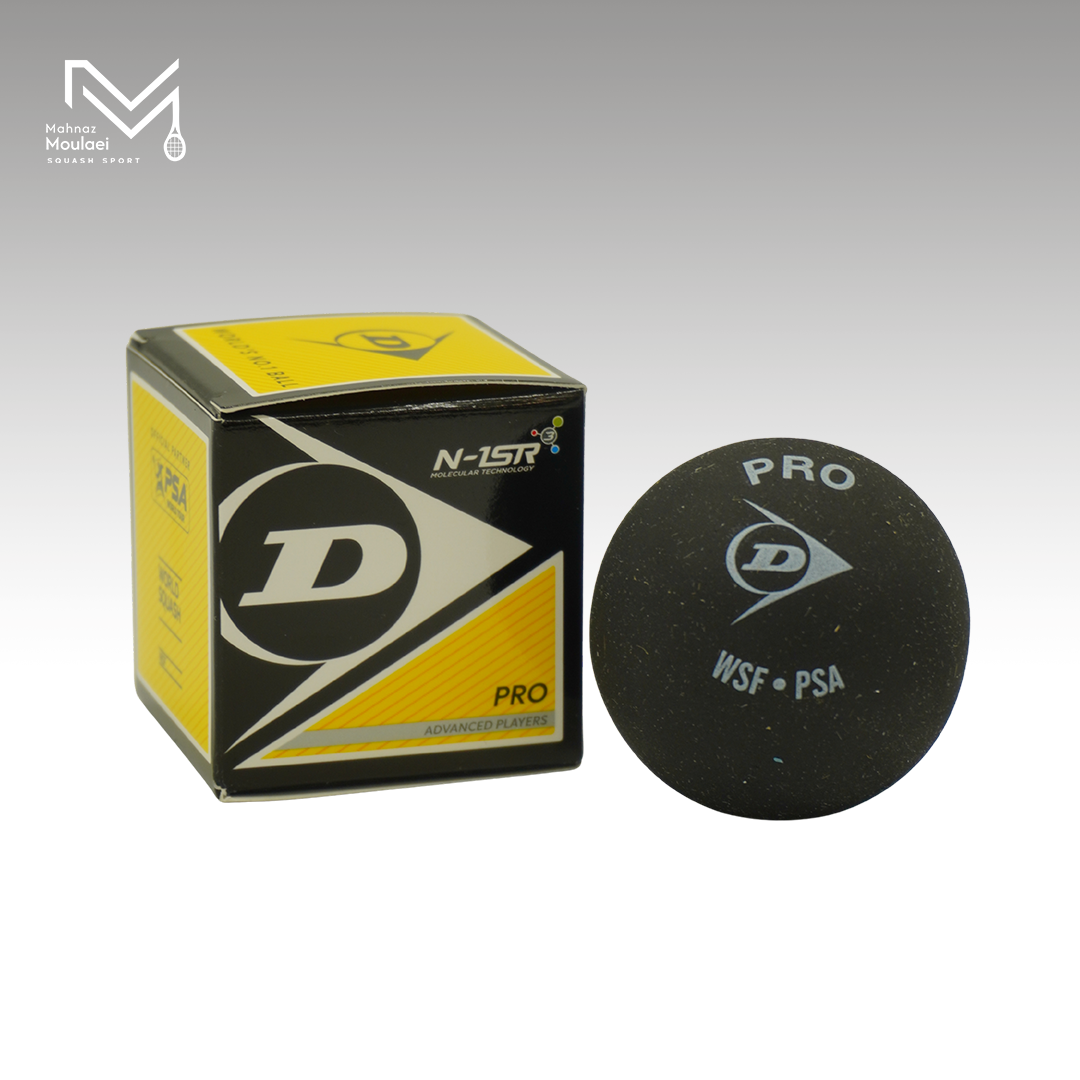 خرید توپ اسکواش برند دانلوپ DONLOP دو خال